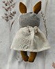 przytulanki dla niemowląt i dzieci Przytulanka welurowa Królik handmade 2
