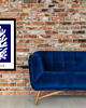 grafiki i ilustracje PLAKAT indygo , abstrakcja, matisse, granatowy 3