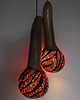 lampy wiszące Lampa z tykwy - Krwiste czerwienie 5