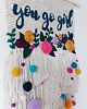 makramy Makatka "You  Go  Girl " 4