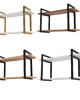 regały i półki Półka Wiszaca na Ściane Loft Dąb Złoty Regał Nowoczesna 80 cm 6
