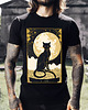 t-shirty męskie Koszulka - Kocia karta Tarota - Księżyc, The Moon #12 1