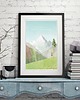 plakaty Himalaje - vintage plakat art giclee 6