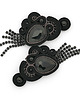 kolczyki soutache czarne kolczyki soutache 2