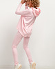 legginsy Spodnie dresowe legginsy T382, jasnoróżowe 2