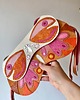 torby na ramię Skórzana kolorowa torebka motyl ćma z upcyklingu 1