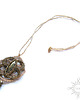 wisiory Malthen, ażurowy wisior z pirytem, beading 4