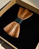 muszki i krawaty Drewniana muszka ręcznie rzeźbiona SAPELI WOOD 4