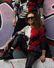 bluzy męskie Męska Bluza z kapturem White Red Skull 2