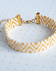 bransoletki ze szkła Bransoletka Soft Gold 3