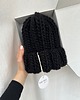 czapki damskie Gruba delikatna wełniana czapka beanie 100% wełna 1
