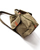 torebki różne plecak - khaki&brown&folk- 2