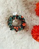 gumki do włosów Scrunchie do włosów, gumka do włosów z wiskozy Zielona jesień MINI 1