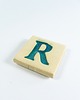 magnesy Ceramiczny magnes, niebieska literka R 3