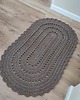 dywany Dywan owalny ze sznurka szydełkowy 70cmx120cm 1
