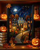 grafiki i ilustracje PLAKAT dekoracyjny noc Halloween ilustracja grafika 3