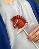 zabawki - inne Hobby Horse mini Konik na patyku ciemnobrązowy hand-made 6