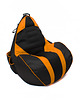 pufy do siedzenia Puf gamingowy GAMEBAGOS pomarańczowy 2