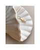 złote naszyjniki Hand with Pearl  NECKLACE 4