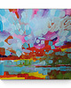 obrazy Obraz ręcznie malowany na płótnie 50x50 cm - abstrakcyjny pejzaż 1