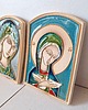 Ozdoby na ścianę Ikona ceramiczna obraz sakralny 1