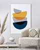 plakaty Figury 1 - grafika - plakat geometryczny 2