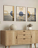plakaty Plakaty zestaw/tryptyk morze, natura, nowoczesne, w stylu mid-century. 7
