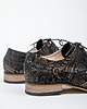 półbuty damskie Skórzane półbuty jazzówki Zapato model 246 czarny etniczny 4