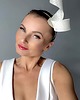 Ślubne ozdoby do włosów Fascynator ślubny okazjonalny /oraz inne kolory 4