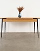 stoły Stół rozkładany dębowy, włoski design, lata 80, produkcja: Włochy 3