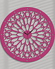 zegary Dekoracyjny zegar ażurowy, NOTRE DAME, GOTHIC STYLE, VINTAGE,60 cm 3