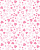 akcesoria różne papier do pakowania -  Pink hearts- P-082w 3
