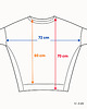t-shirt damskie Szara bluzka przód tył 5