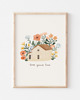 grafiki i ilustracje Love grows here - wydruk artystyczny 1