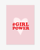 kartki okolicznościowe - wydruki Autorska kartka "Girl Power" 1