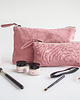 kosmetyczki Lniana kosmetyczka DUSTY PINK 2