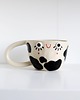 kubki Ceramiczny kubek w krowie łaty 1