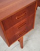 biurka Biurko tekowe, duński design, lata 70, produkcja: Dania 6