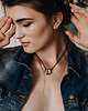 chokery Choker mini terrarium z roślinką 4