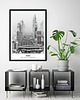 plakaty Plakat miasto Dubaj Emiraty Arabskie scandi 1