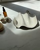 pojemniki na biżuterię Ceramiczna Rzeźba Fala na Biżuterię Pearl White 6