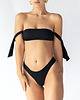 stroje kąpielowe i kostiumy kąpielowe damskie TROPIKO SWIMWEAR - dół bikini RIO czarny 2