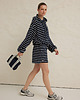 szorty damskie Spodenki EDEN navy stripes 1