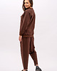 ubrania różne Komplet dresowy damski "ADALET" czekolada 2