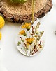 ozdoby wielkanocne Jajka  wielkanocne boho- zawieszki zestaw 4