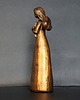 figurki i rzeźby Rzeźba złoty Anioł z Gwiazdą wys. 13,5 cm 2