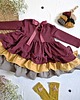 sukienki dla dziewczynki Sukienka Dresowa  Autumn Purple 4
