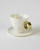 filiżanki Piegowata księżniczka - porcelanowe espresso z talerzykiem 5