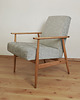 fotele Fotel Lisek PRL, Fotel 300-190, Po renowacji, Olejowane drewno 1