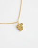złote naszyjniki 16k Gold Plated Squirrel Necklace 2
